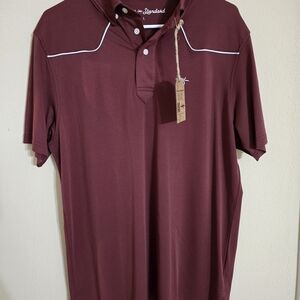 Texas Standard Men's Maroon Polo Shirt